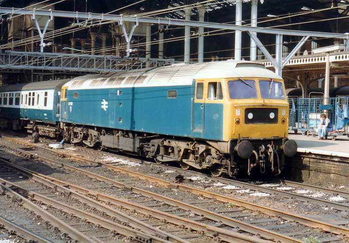 47167 Passes through Relly Mill heading south on 03/06/78, Photo by David Harlott