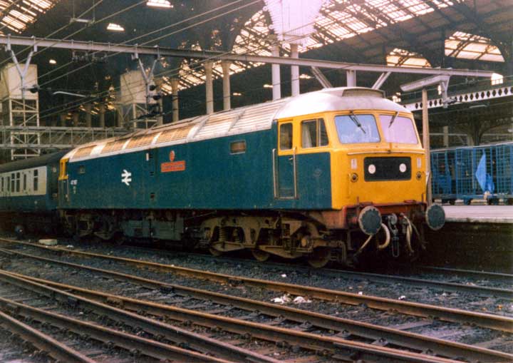 47167 at Liverpool Street on 27/10/79, Photo Nigel Black