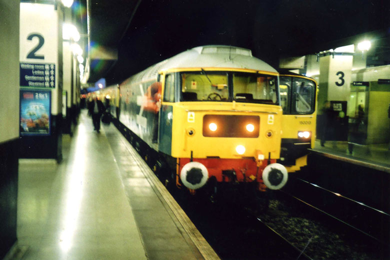 47580 awaits separture from Birmingham Snow Hill for Southend on 03/10/09, Photo by Richard Levett