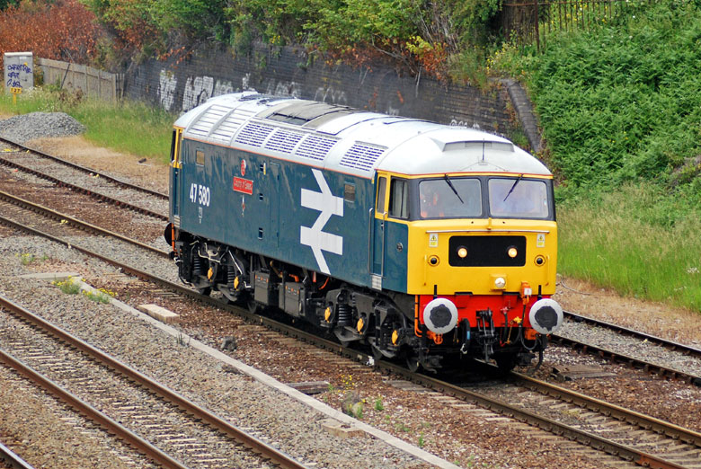 47580 passes Small Heath with 0M47 11:06 Long Marston - Tyesely on 09/06/09, Photo by David Weake