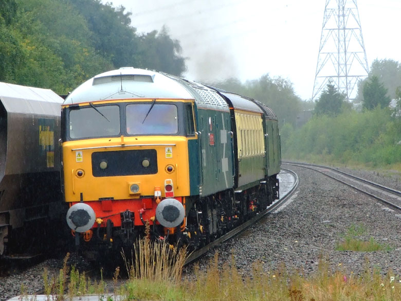 47773 & 47580 return to Tyseley with  5Z47 12:00 from Derby RTC on 26/08/09, Photo by Scott Turner