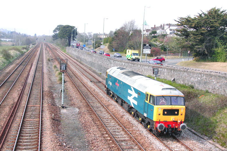 47580 at Aller Junction on 24/04/10, Photo by Nathan Williamson