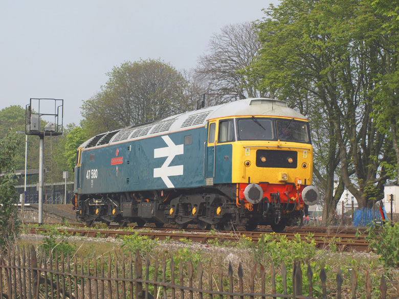 47580 at Paignton on 24/04/10, Photo by Shaun C.
