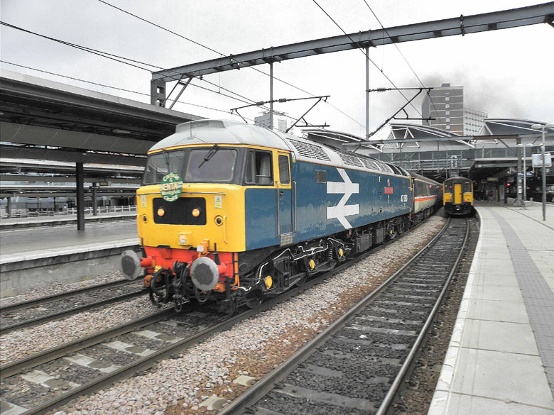 47580 passes throuth Leeds with 1Z51 05:05 Norwich-Carlisle on 07/08/10, Photo by Luke Senior