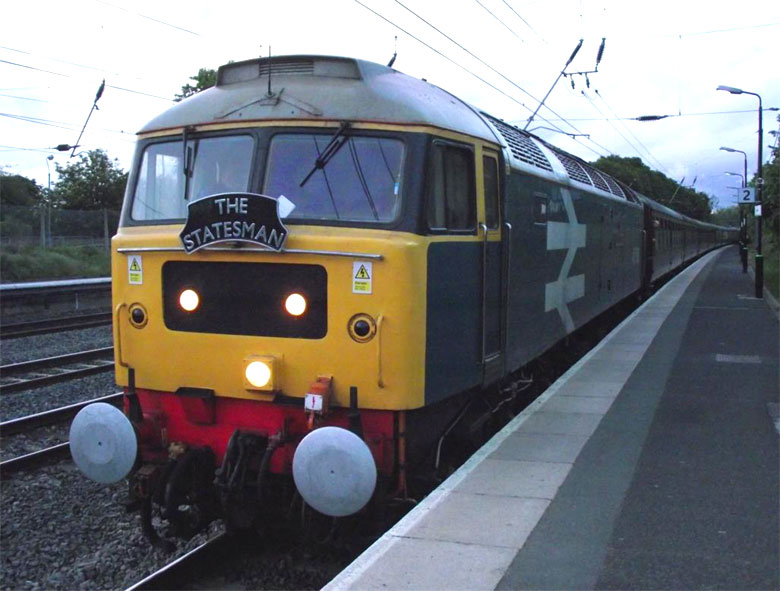 47580 at Longbridge with 1Z79 15:20 Carlisle � Swindon on 14/05/11, Photo by Steve Kibble