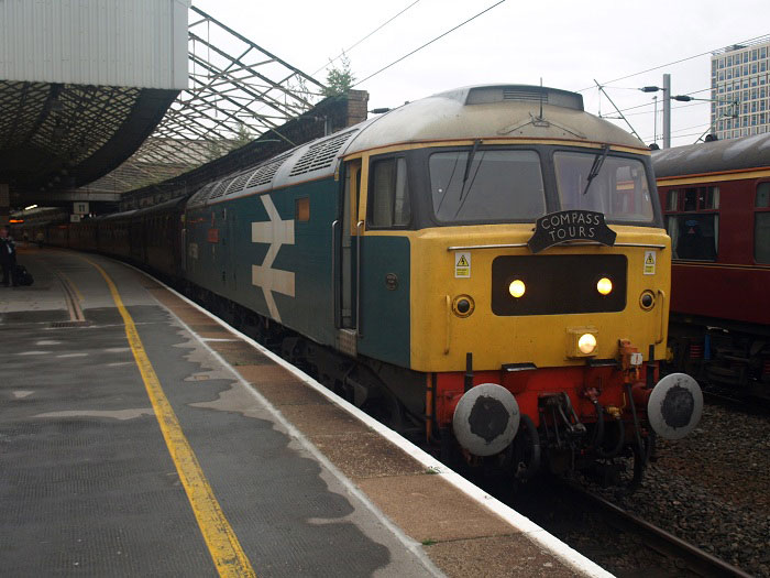 47580 at Crewe with 1Z76 06:08 for Carlisle on 01/08/11, Photo by Shaun C.