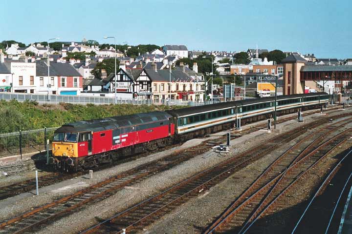 in the Holyhead carriage sidings beteen duties on 16/08/03, Photo by Richard Boyd